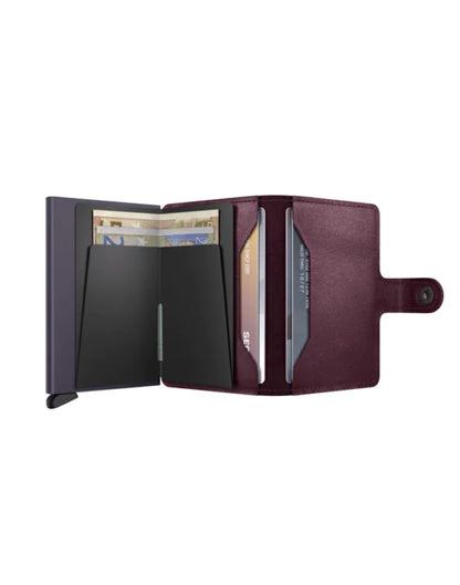 Secrid Miniwallet Original Leather Cranberry