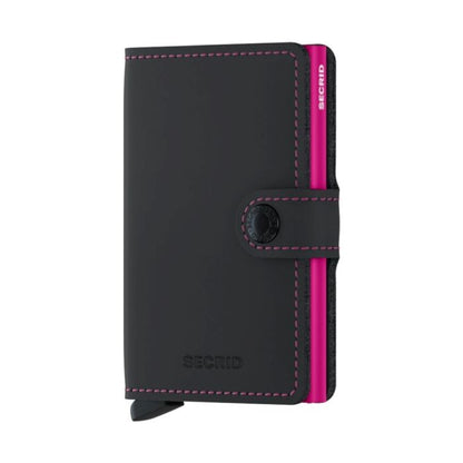 Secrid Miniwallet Original Matte Leather Dark Purple