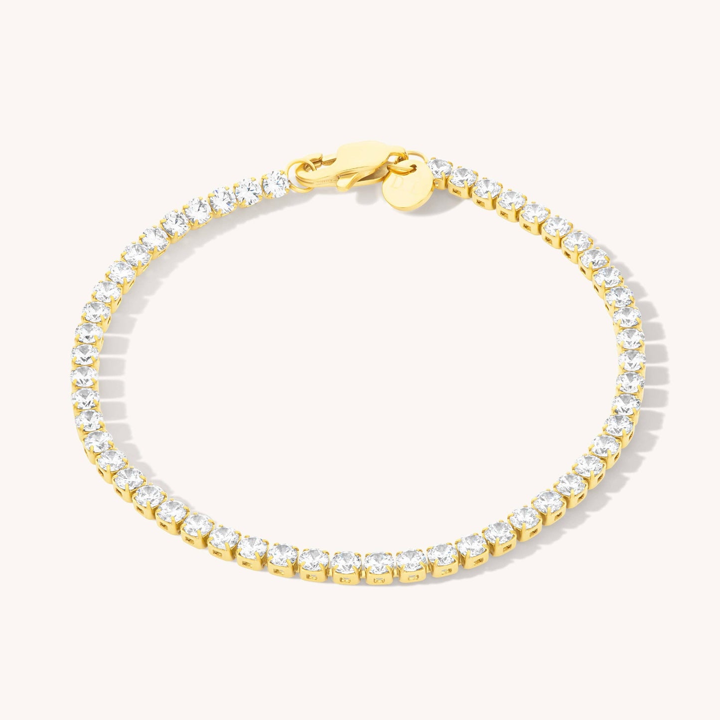 D. Louise - Tennis Bracelet: 18.5cm