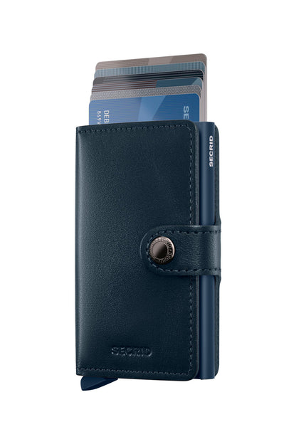 Secrid Miniwallet Original Leather Navy