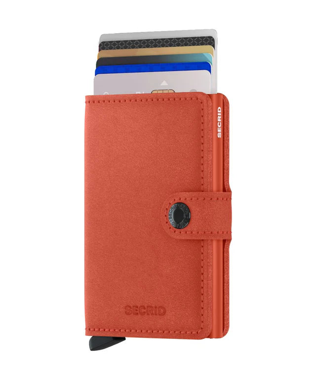 Secrid Miniwallet Original Leather Orange