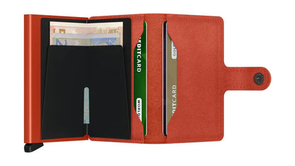 Secrid Miniwallet Original Leather Orange