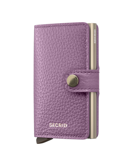 Secrid Miniwallet Pebble Leather Orchid