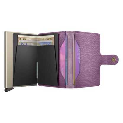 Secrid Miniwallet Pebble Leather Orchid