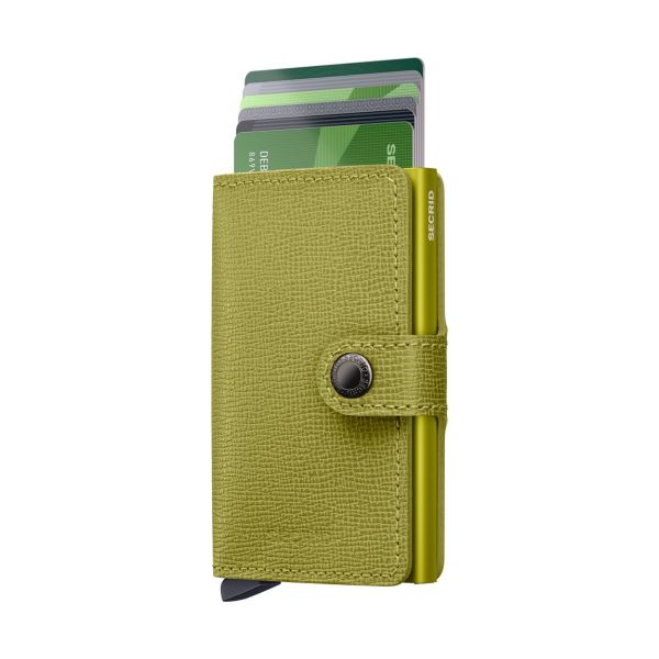 Secrid Miniwallet Crisple Leather Lime