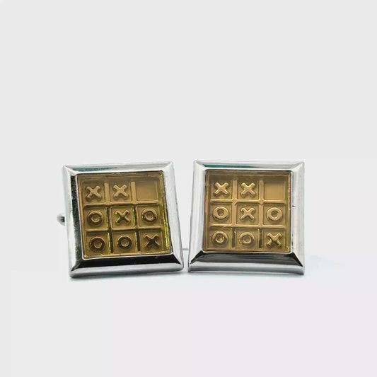 Tic-Tac-Toe Cufflinks