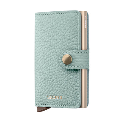 Secrid Miniwallet Pebble Leather Sea Green