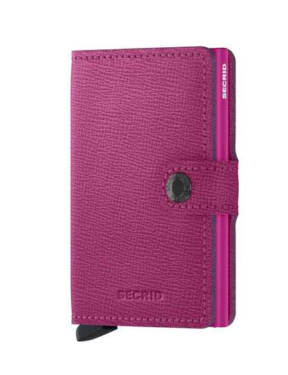 Secrid Miniwallet Crisple Leather Fuchsia
