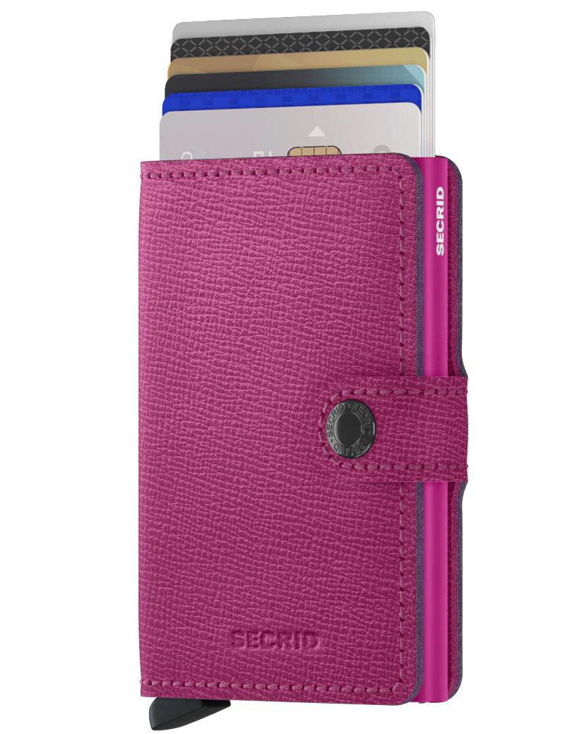 Secrid Miniwallet Crisple Leather Fuchsia