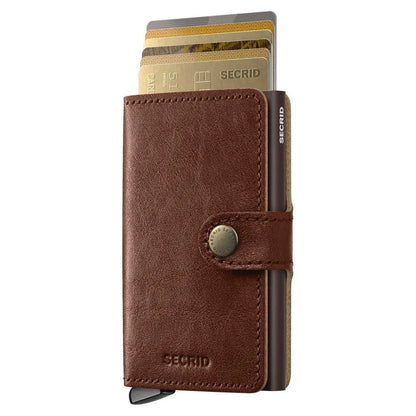 Secrid Premium Miniwallet+ Basco Leather Whiskey
