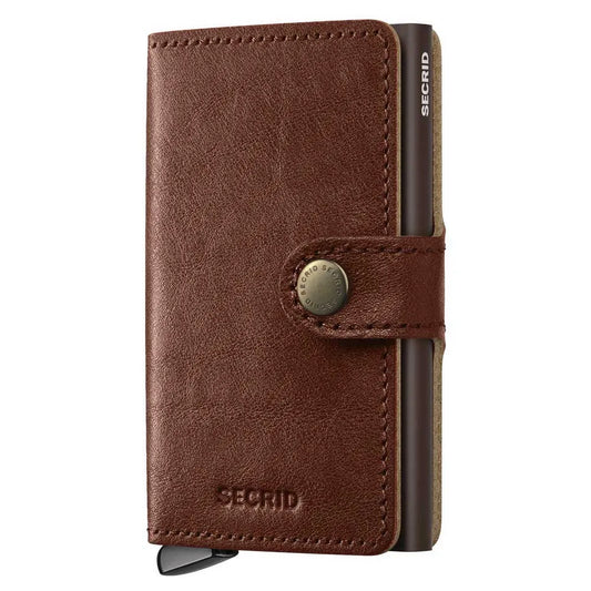 Secrid Premium Miniwallet+ Basco Leather Whiskey